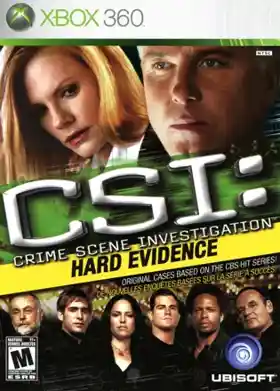 CSI Hard Evidence (USA) box cover front